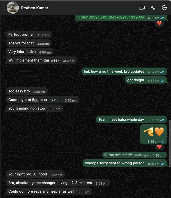 Client message