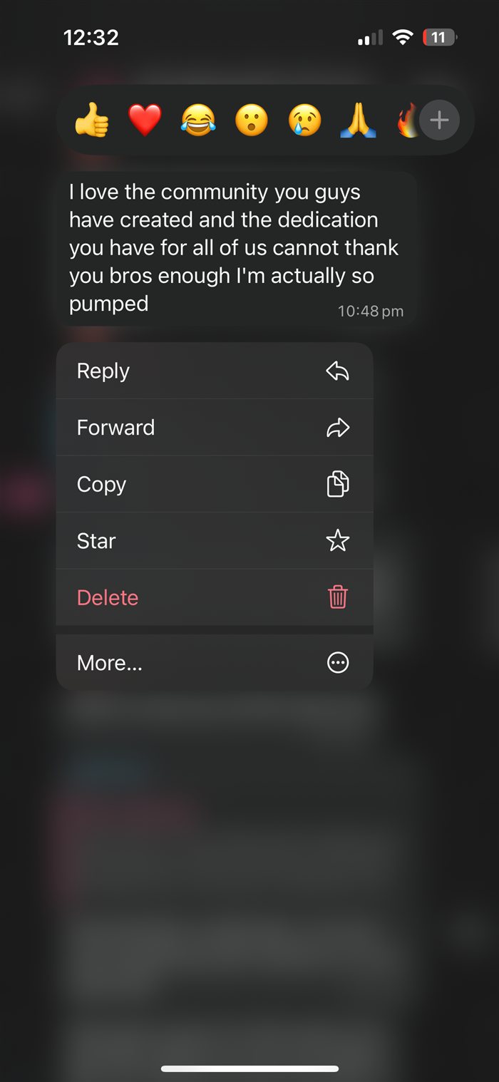 Client message
